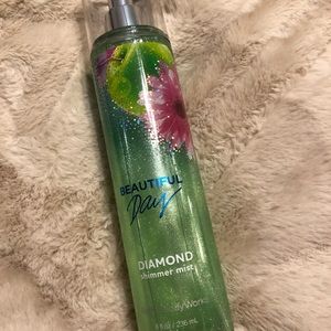 Beautiful Day Bath & Body Works Glitter Spray!